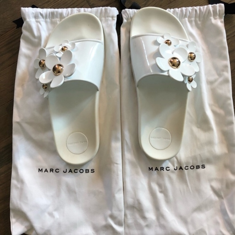 Marc Jacobs 100 year anniversary sandals.